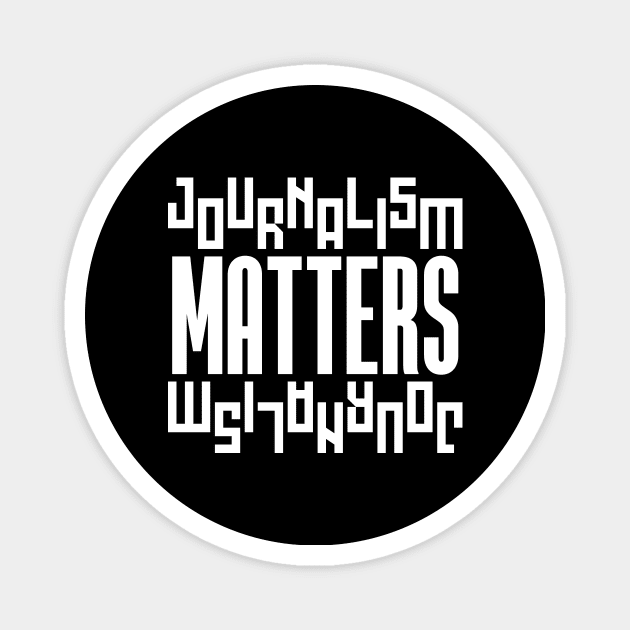 Journalism Matters Magnet by colorsplash